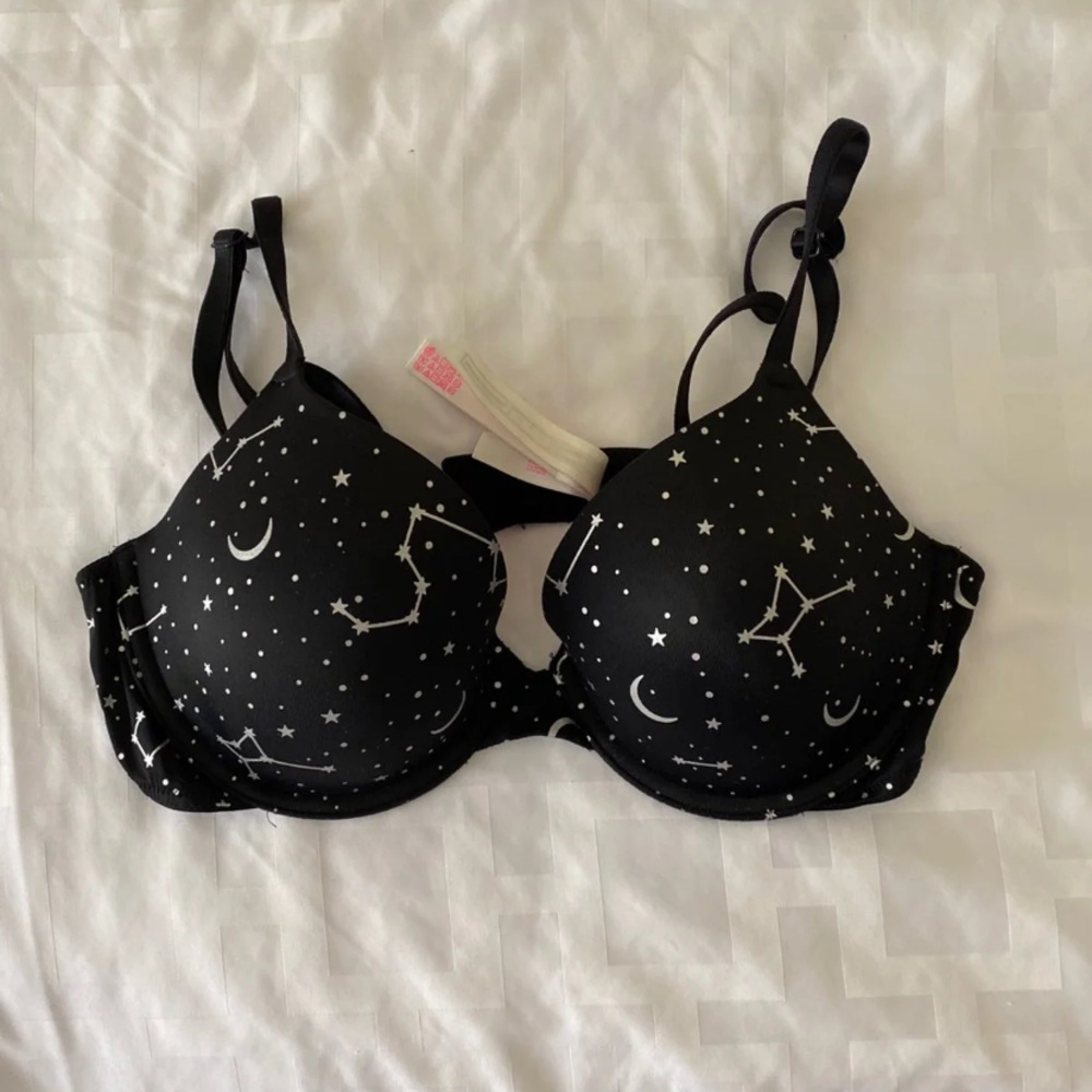 Black Constellation PINK bra (new)